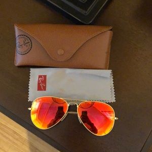 Ray - Ban aviator Flash lens